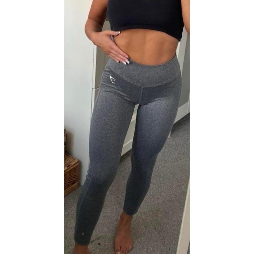 Gymshark Gray Workout Leggings Women's Medium
